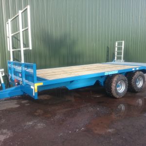 8ton 18x8 with bal weg and rack